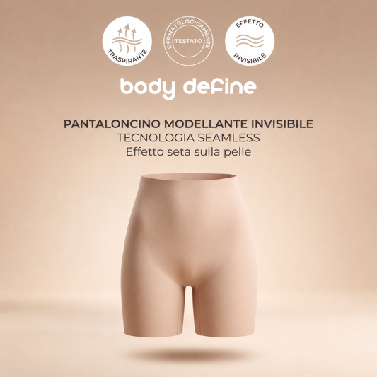 Guaina Modellante Push Up, Pantaloncino Contenitivo Senza Cuciture per Pancia Piatta e Glutei Scolpiti